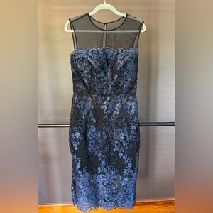 XSCAPE Cocktail Dress - Size 10 - Knee Length